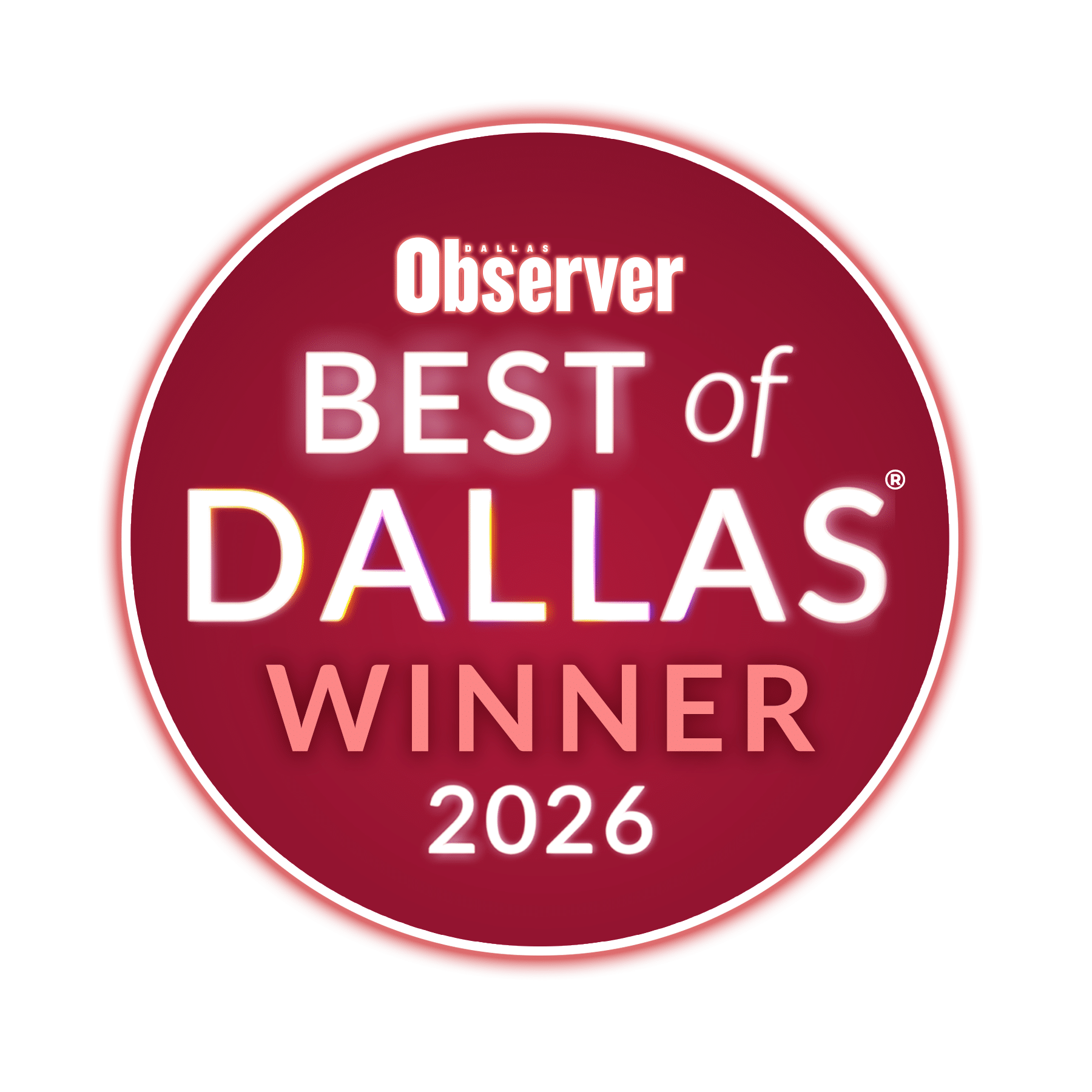 Best of Dallas Winner 2026